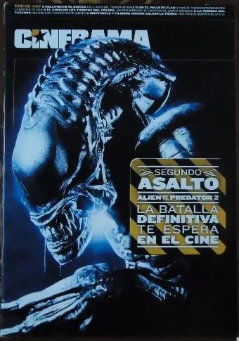 CINERAMA (2000S) magazine side cover Issue 157 January 2008