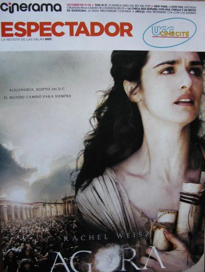 CINERAMA (2000S) magazine side cover Issue 176 October 2009
