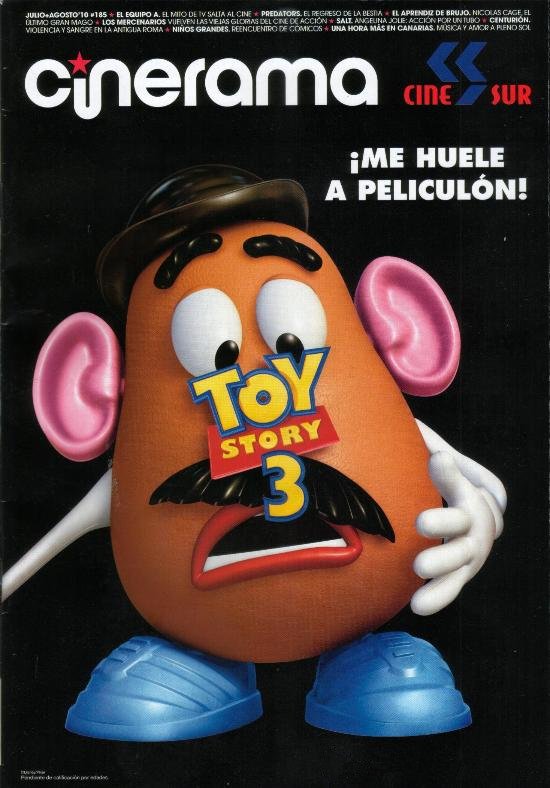 CINERAMA (2000S) magazine side cover Issue 185 July/August 2010
