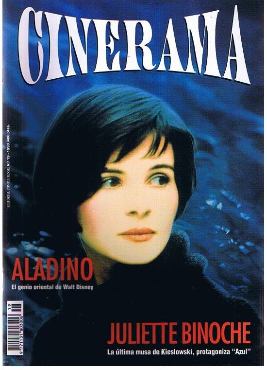 CINERAMA magazine side cover Issue 19 November 1993