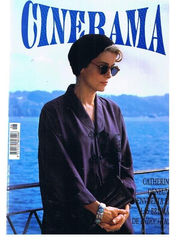 CINERAMA magazine side cover Issue 6 September 1992