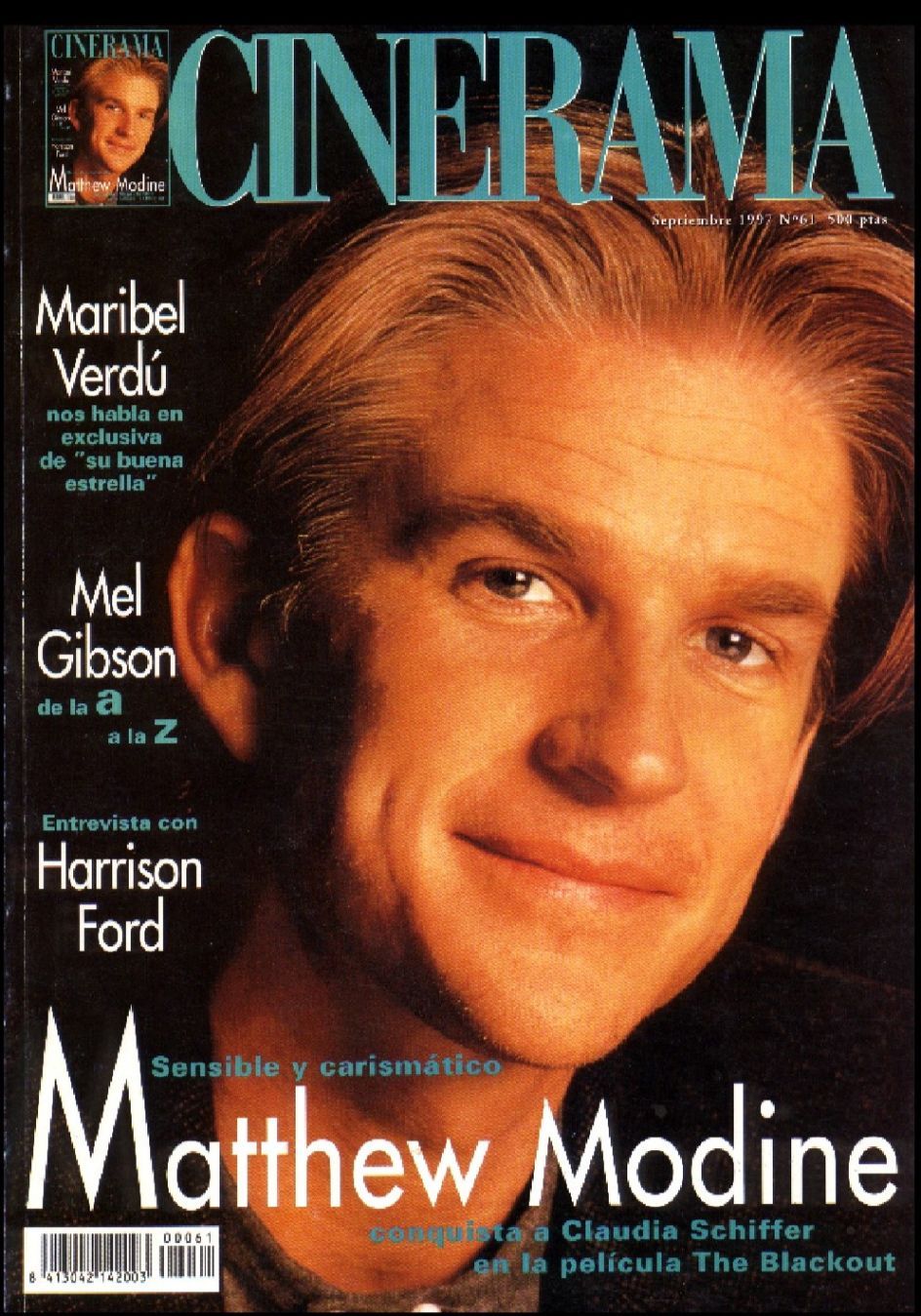 CINERAMA magazine side cover Issue 61 September 1997
