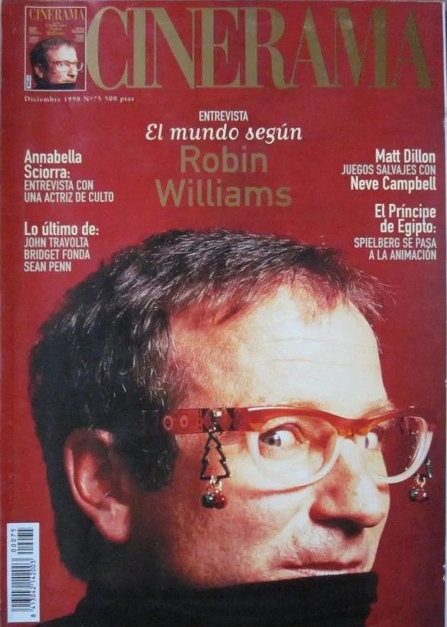 CINERAMA magazine side cover Issue 75 December 1998