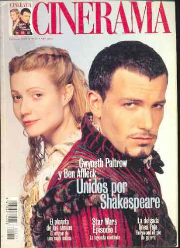 CINERAMA magazine side cover Issue 77 February 1999