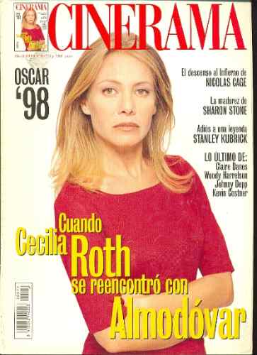 CINERAMA magazine side cover Issue 79 April 1999