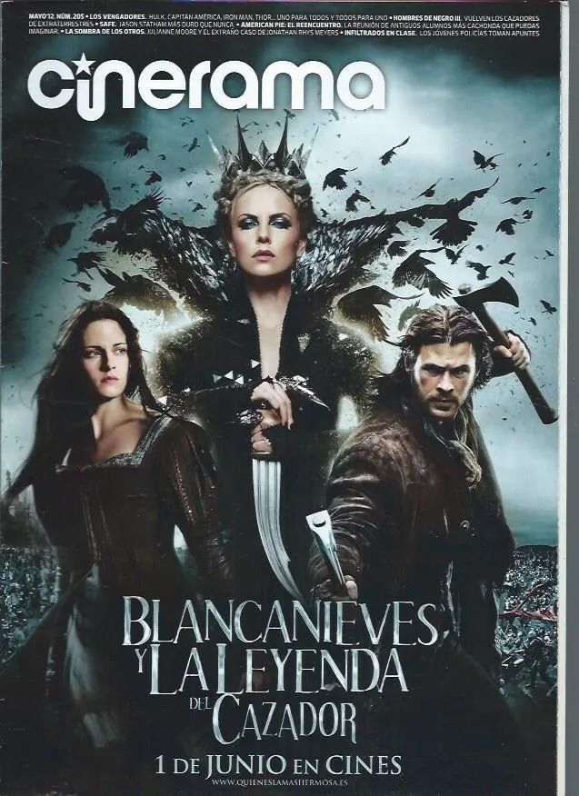 CINERAMA (2000S) magazine side cover Issue 205  May 2012