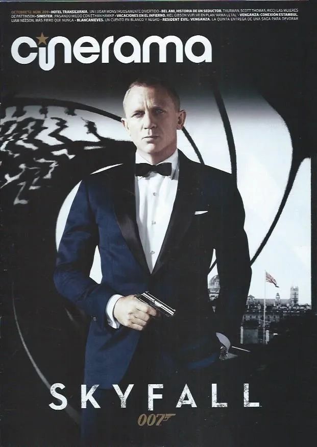 CINERAMA (2000S) magazine side cover Issue 209 October 2012