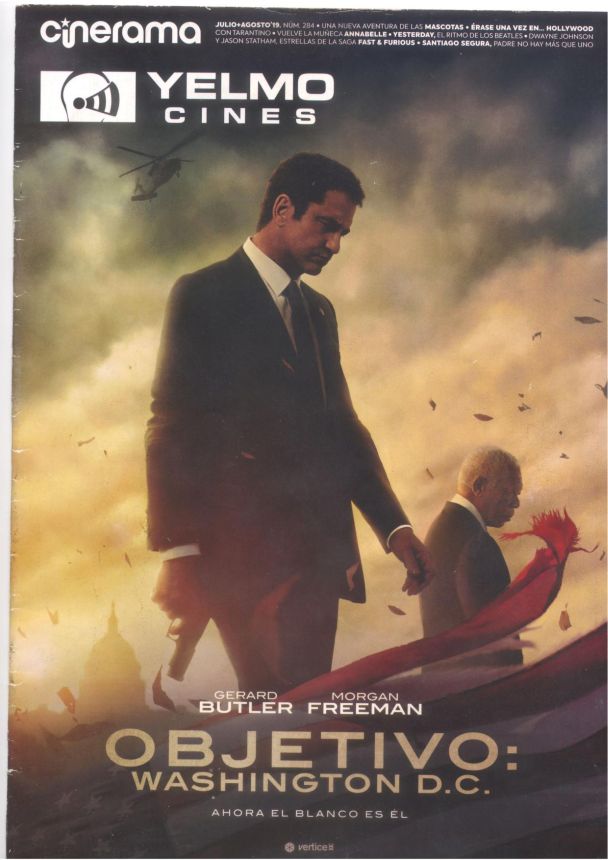 CINERAMA (2000S) magazine side cover Issue 284  July/August 2019