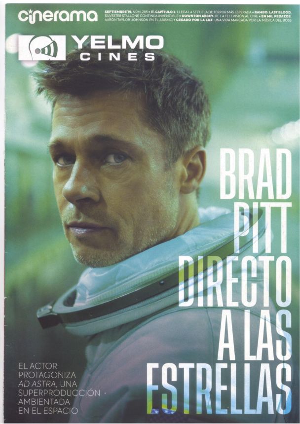 CINERAMA (2000S) magazine side cover Issue 285  September 2019