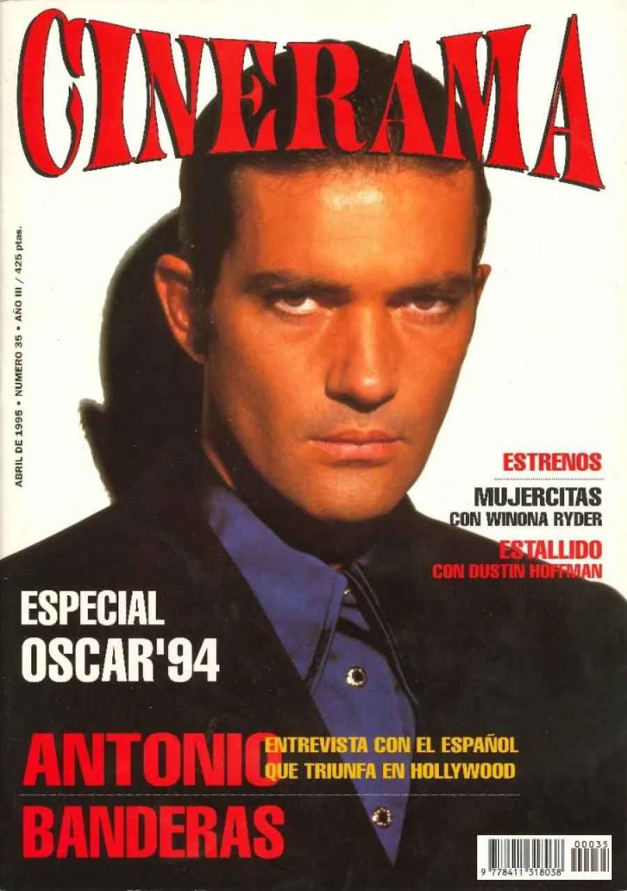 CINERAMA magazine side cover Issue 35  April 1995