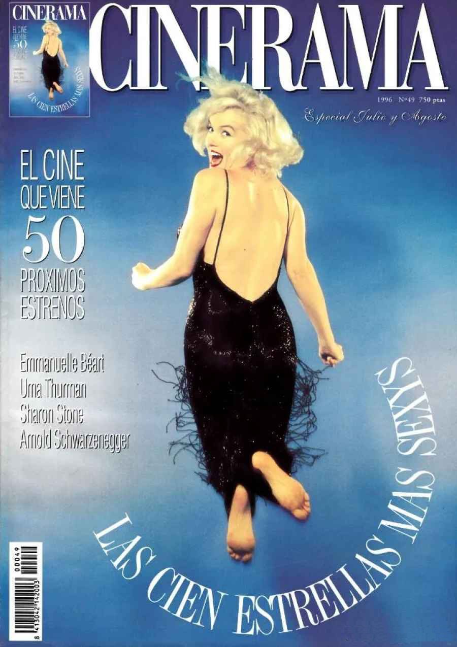 CINERAMA magazine side cover Issue 49  July/August 1996