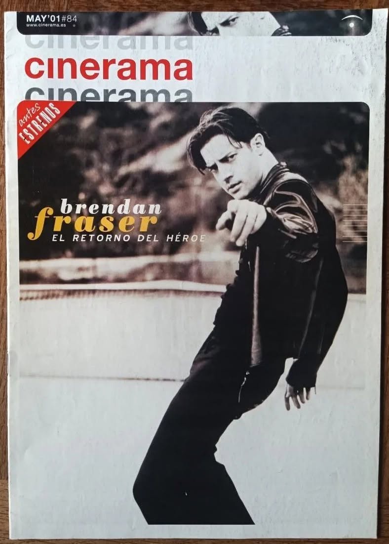 CINERAMA (2000S) magazine side cover Issue 84  May 2001