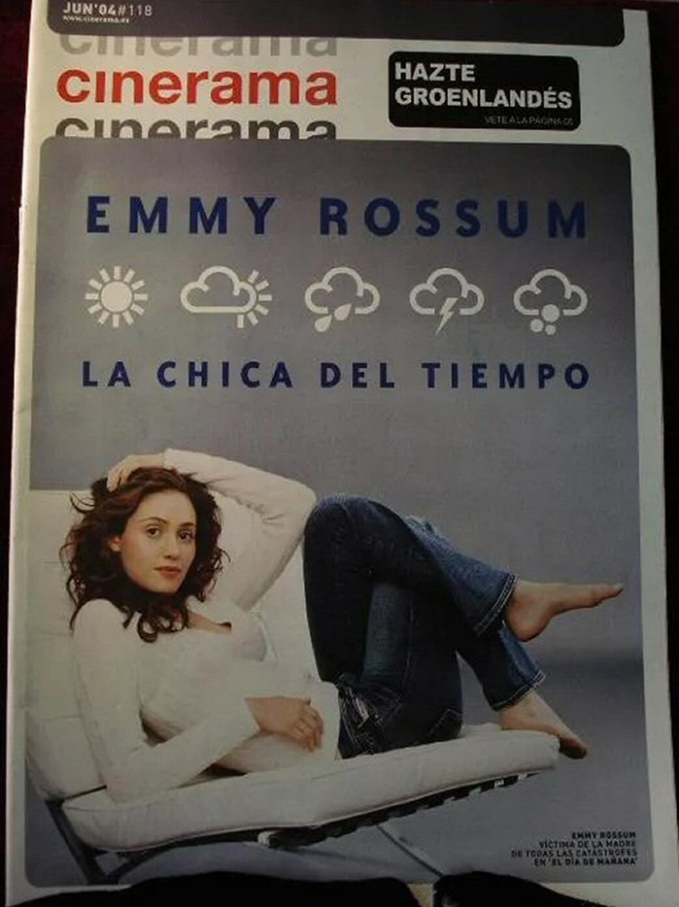 CINERAMA (2000S) magazine side cover Issue 118  June 2004