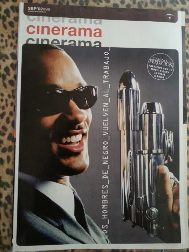 CINERAMA (2000S) magazine side cover Issue 98  September 2002