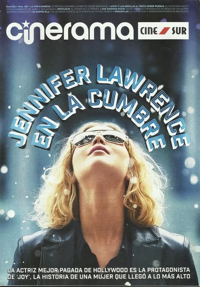 CINERAMA (2000S) magazine side cover Issue 245  January 2016