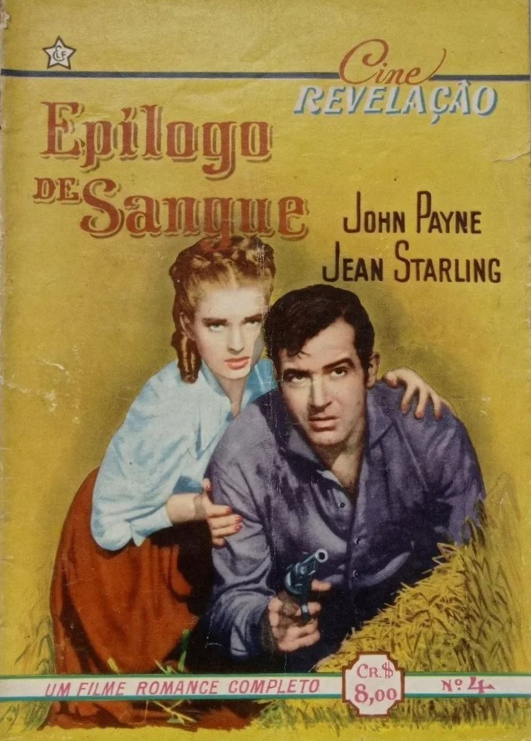 CINEREVELACAO magazine side cover Issue 4 March 1956