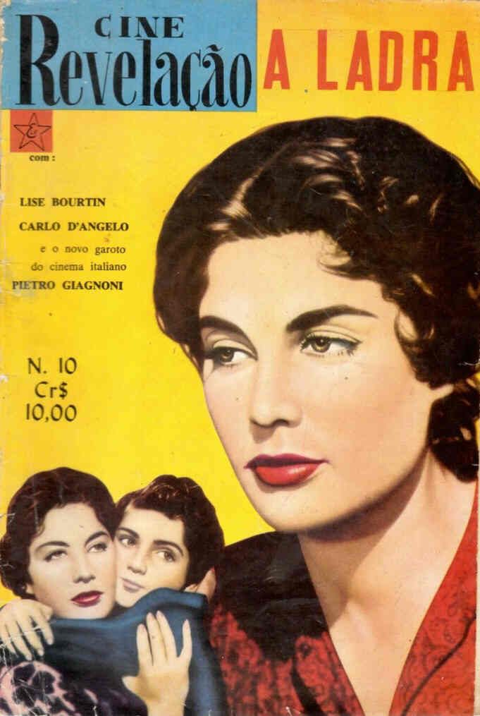 CINEREVELACAO magazine side cover Issue 10 February 1957