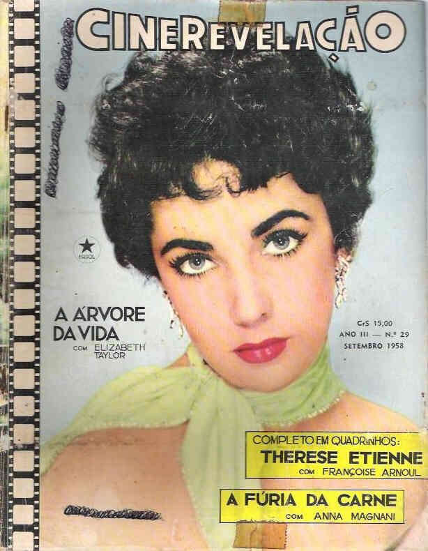CINEREVELACAO magazine side cover Issue 29 September 1958