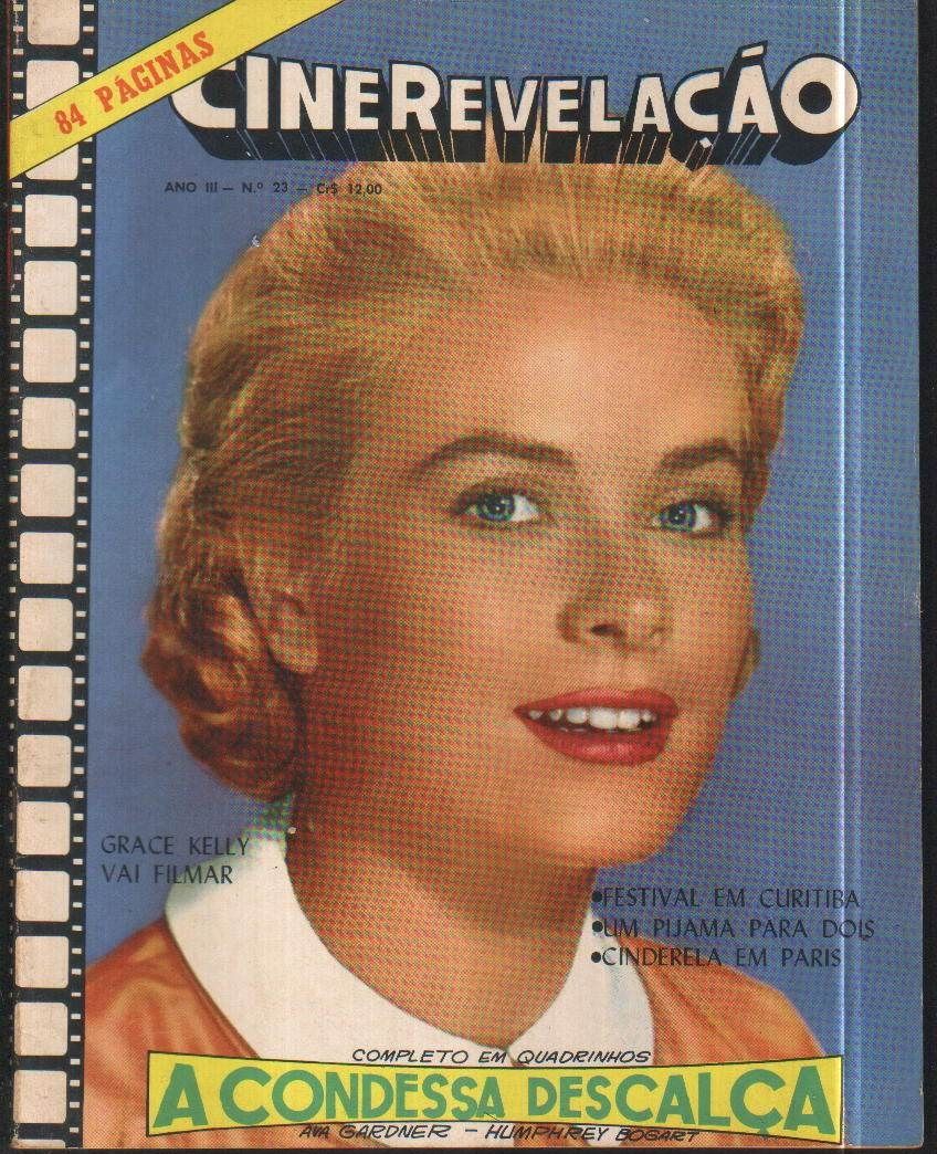 CINEREVELACAO magazine side cover Issue 23 March 1958