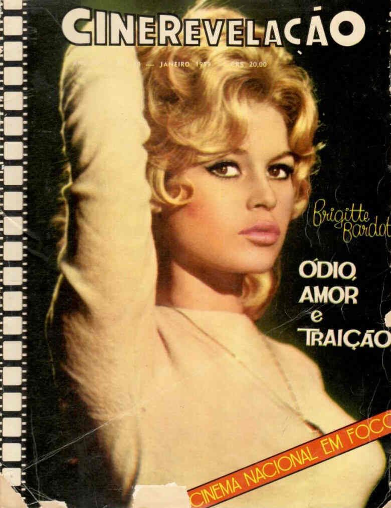 CINEREVELACAO magazine side cover Issue 33 January 1959