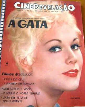 CINEREVELACAO magazine side cover Issue 34 February 1959