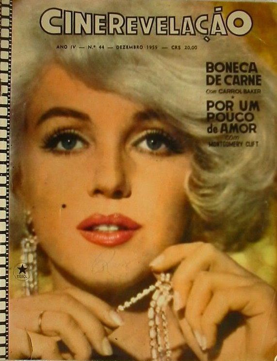 CINEREVELACAO magazine side cover Issue 44 December 1959