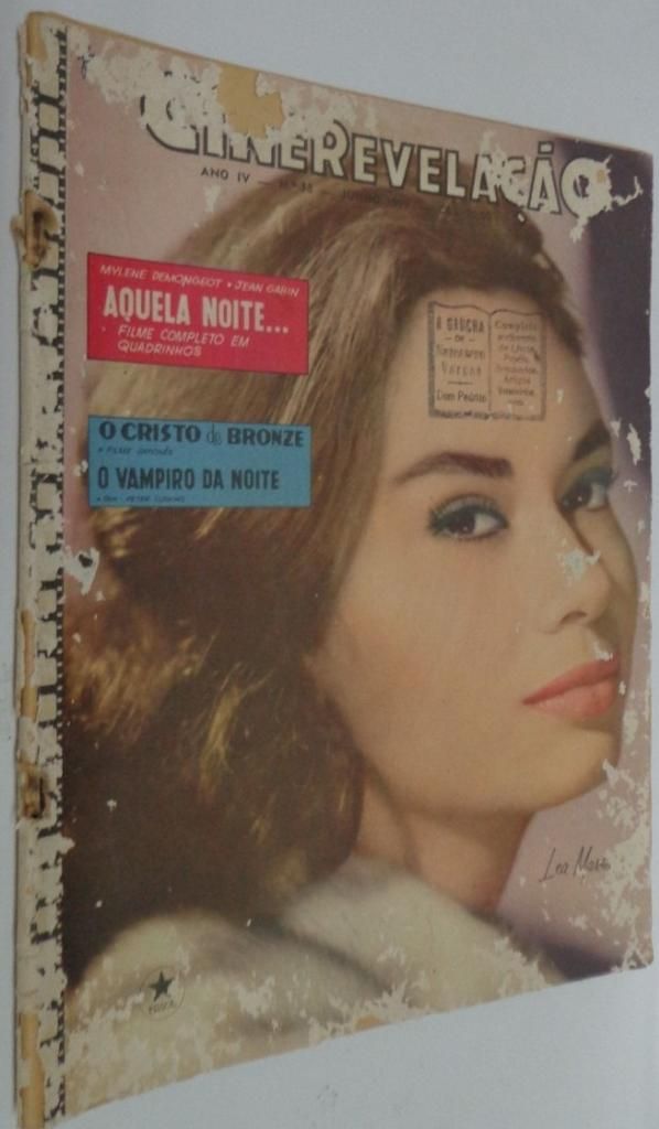 CINEREVELACAO magazine side cover Issue 38 June 1959