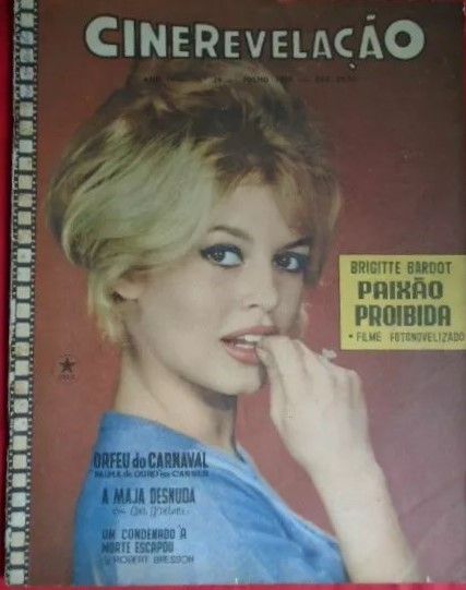 CINEREVELACAO magazine side cover Issue 39 July 1959
