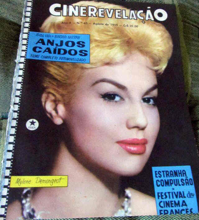 CINEREVELACAO magazine side cover Issue 40 August 1959