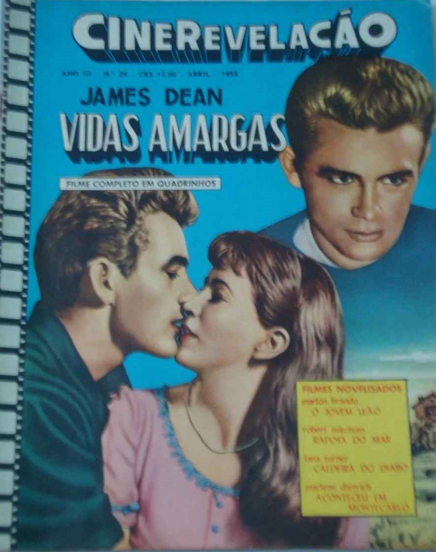 CINEREVELACAO magazine side cover Issue 24  April 1958