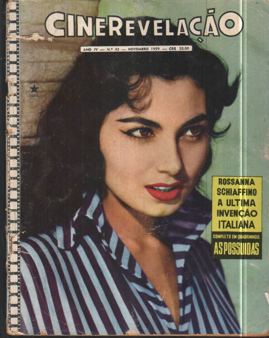 CINEREVELACAO magazine side cover Issue 43 November 1959