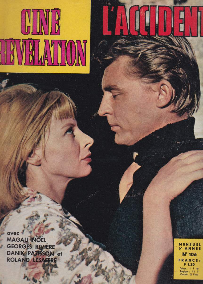 CINE REVELATION magazine side cover Issue 106  October/December 1963