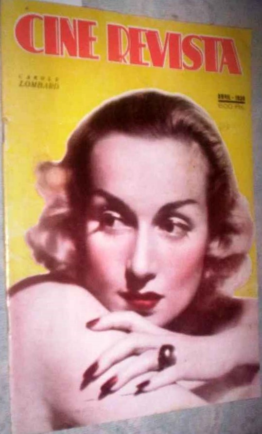 CINE REVISTA magazine side cover  April 1939