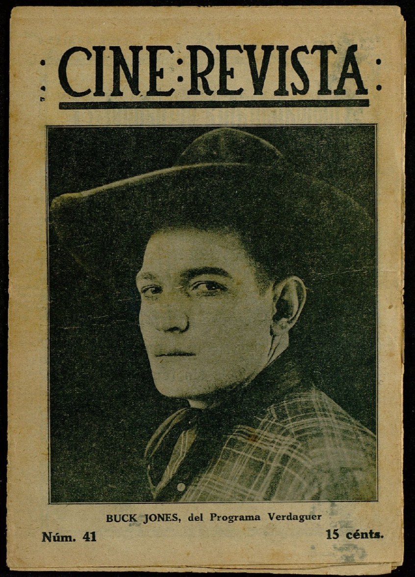 CINE-REVISTA magazine side cover Issue 41 1 July 1922