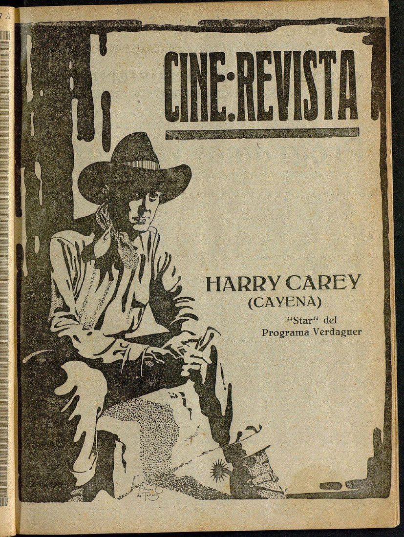 CINE-REVISTA magazine side cover Issue 52 30 September 1922