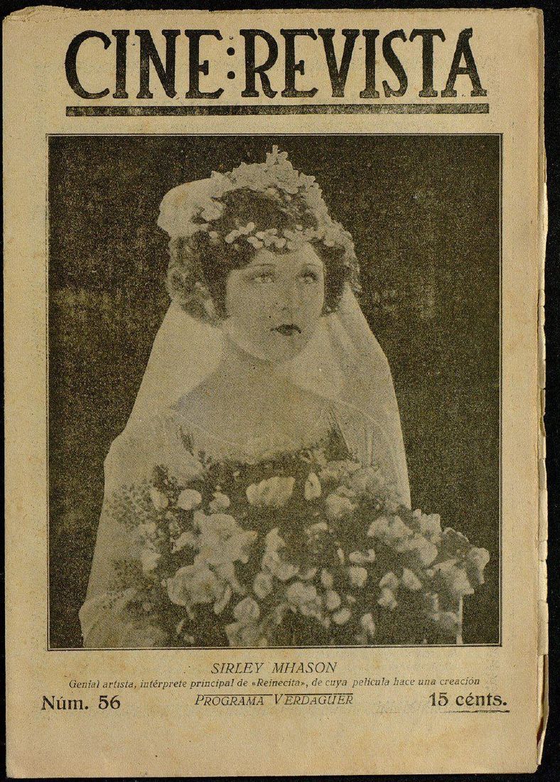CINE-REVISTA magazine side cover Issue 56 28 October 1922