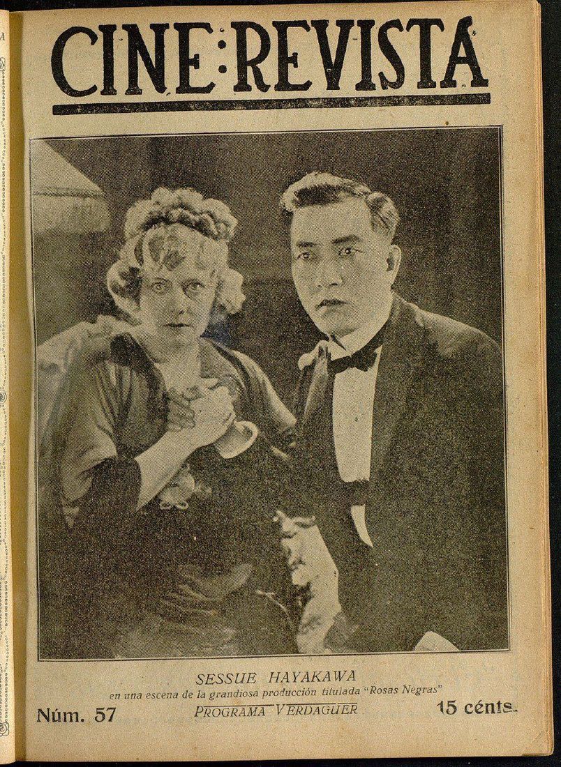 CINE-REVISTA magazine side cover Issue 57 4 November 1922