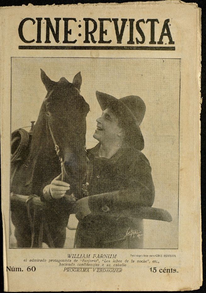CINE-REVISTA magazine side cover Issue 60 25 November 1922