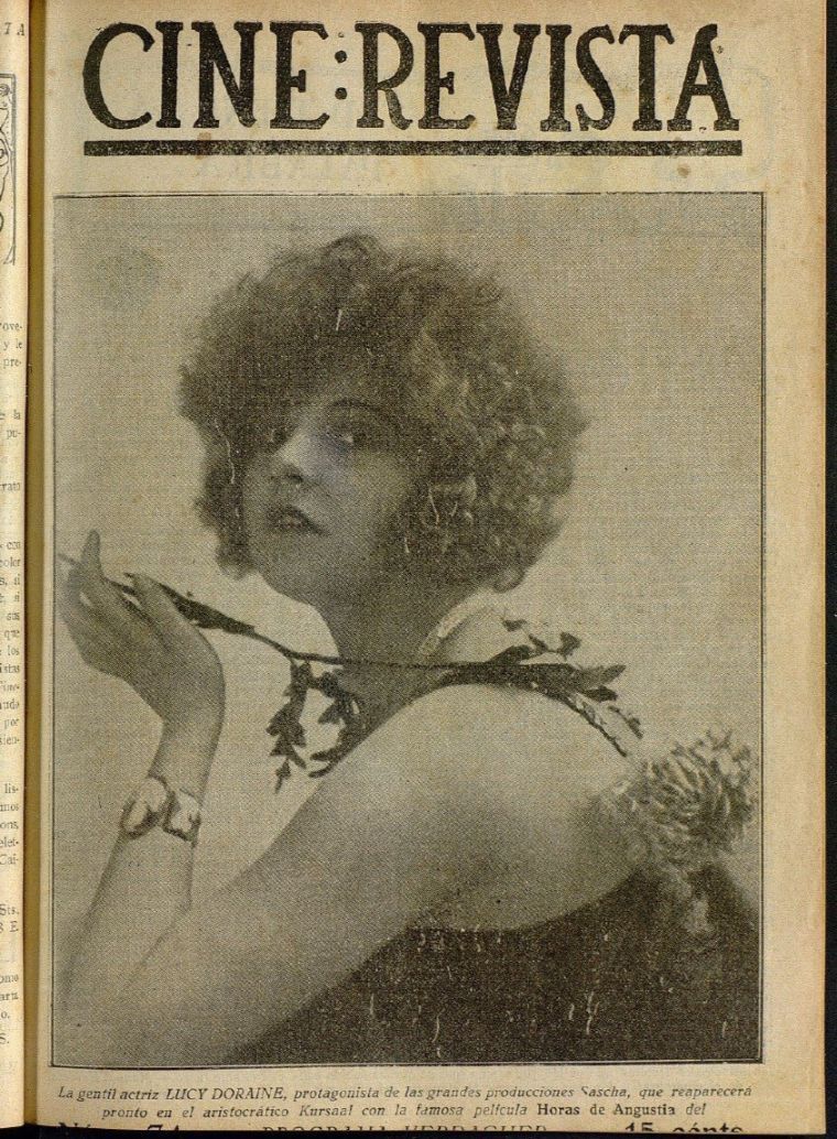 CINE-REVISTA magazine side cover Issue 74 3 March 1923