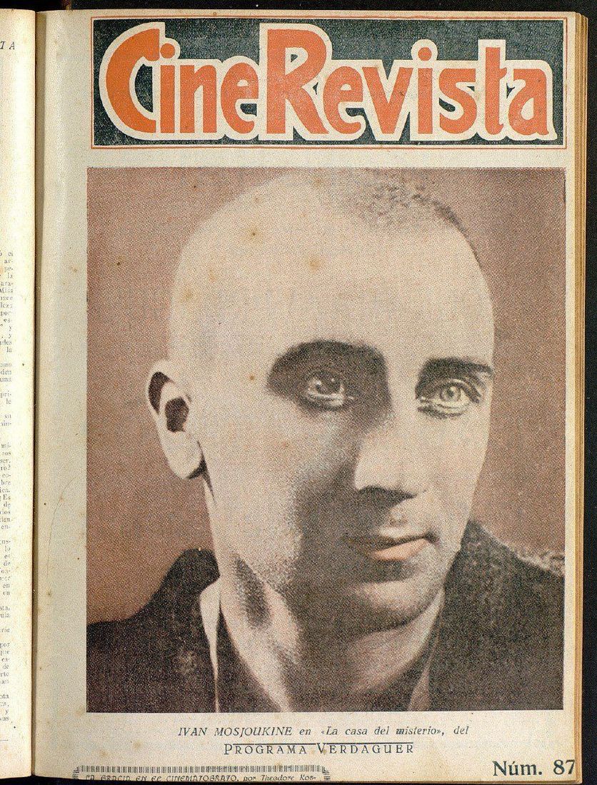 CINE-REVISTA magazine side cover Issue 87   1923