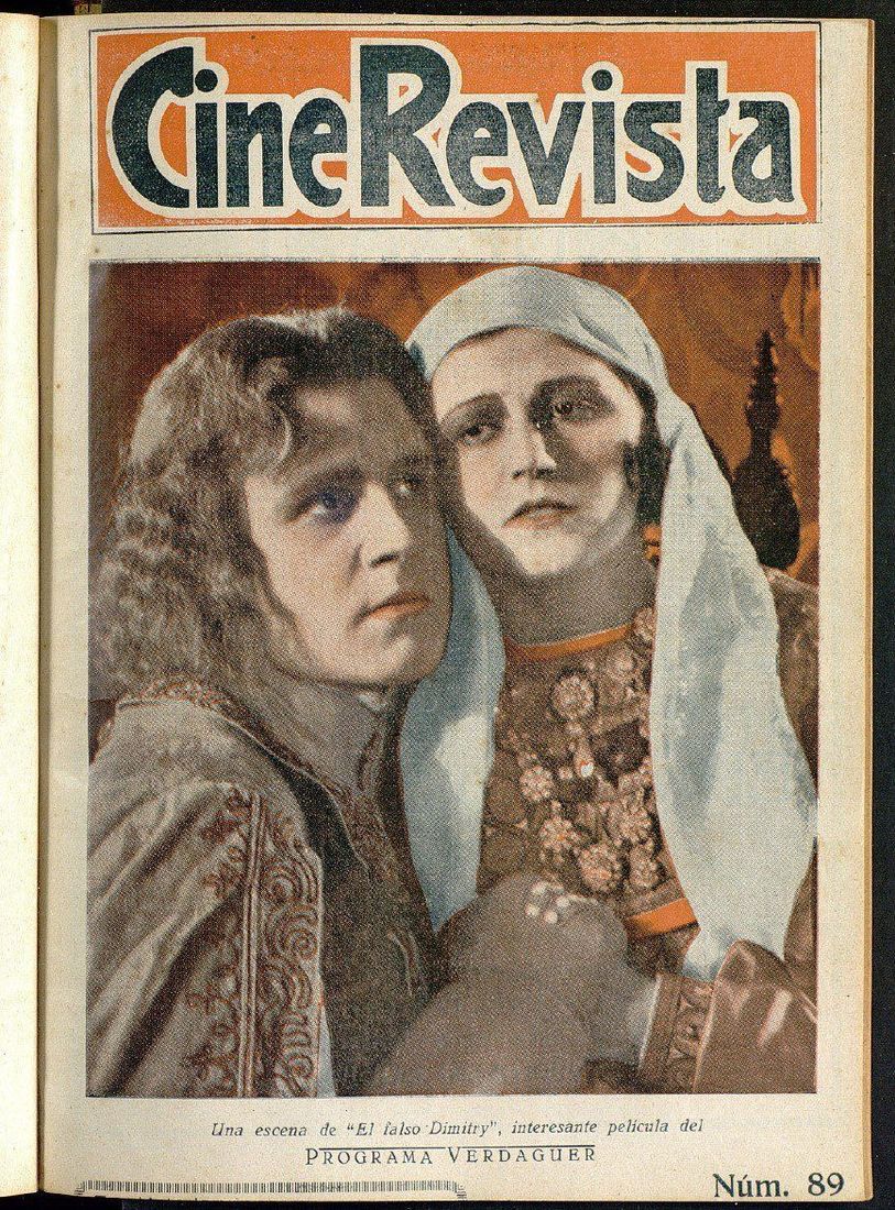 CINE-REVISTA magazine side cover Issue 89   1923