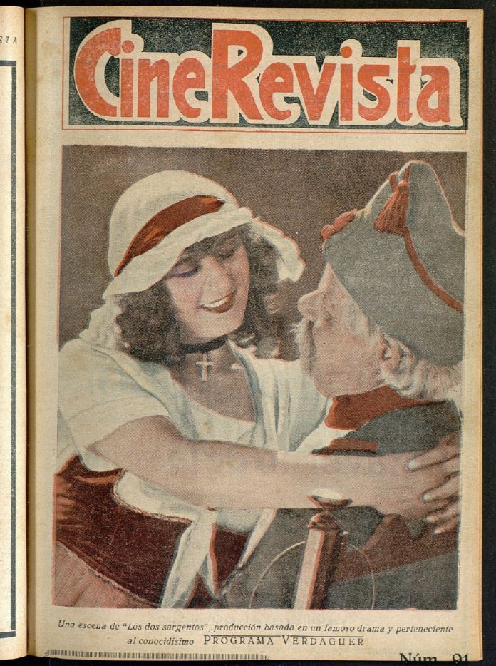CINE-REVISTA magazine side cover Issue 91   1923