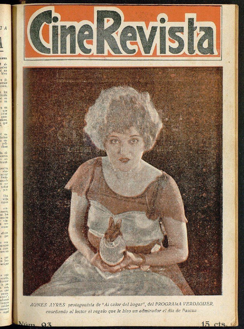 CINE-REVISTA magazine side cover Issue 93   1923