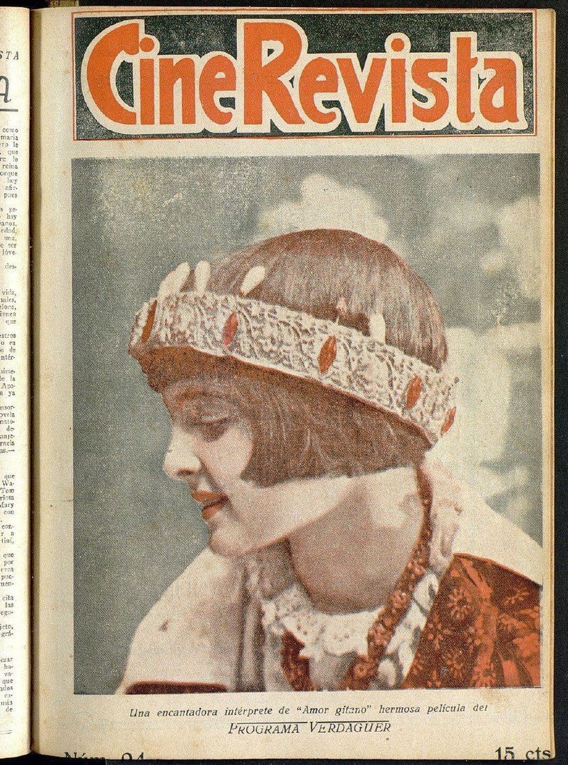 CINE-REVISTA magazine side cover Issue 94   1923