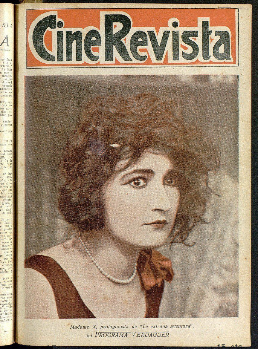 CINE-REVISTA magazine side cover Issue 95   1923