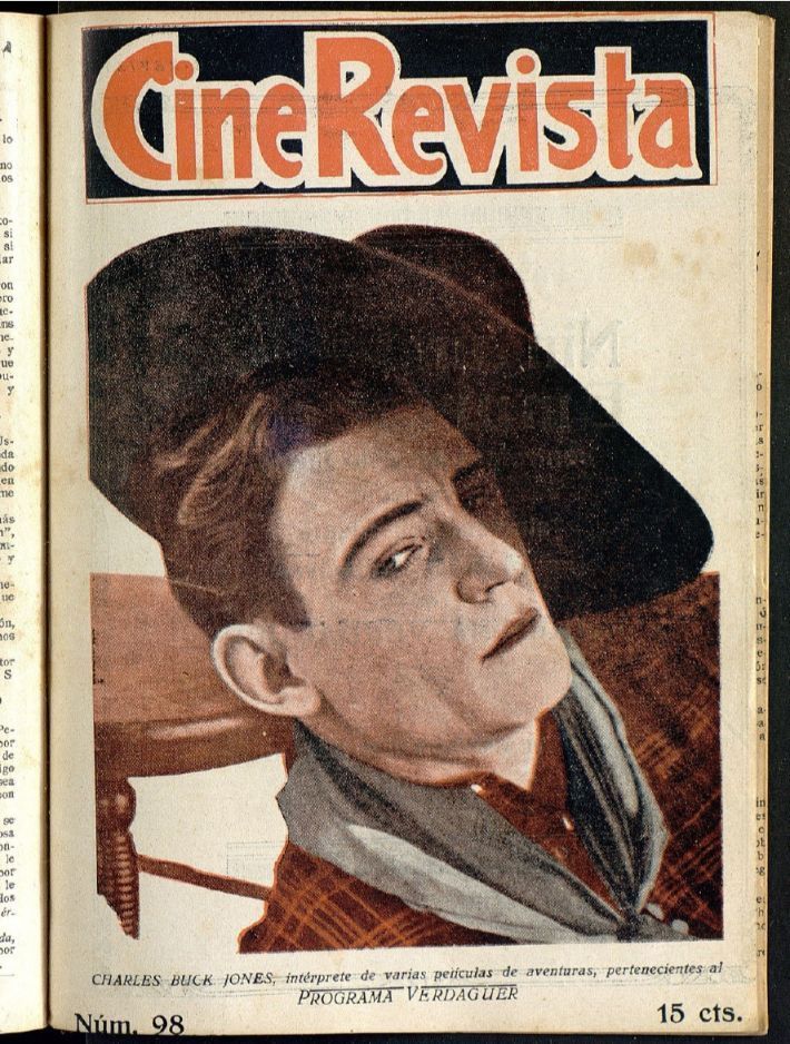 CINE-REVISTA magazine side cover Issue 98   1923