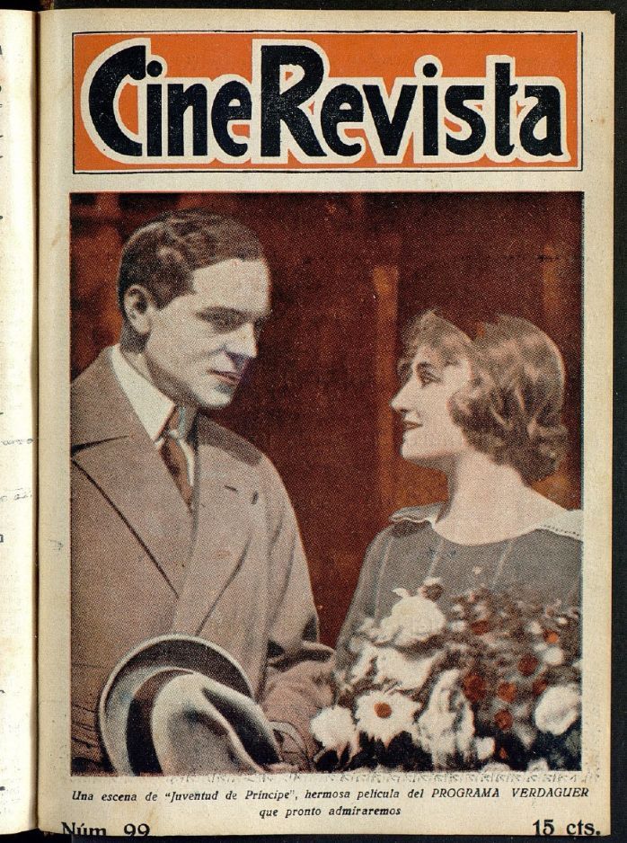 CINE-REVISTA magazine side cover Issue 99   1923