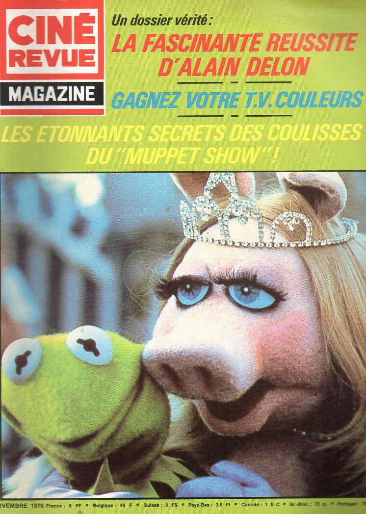CINE REVUE MAGAZINE magazine side cover Issue 11 November 1979