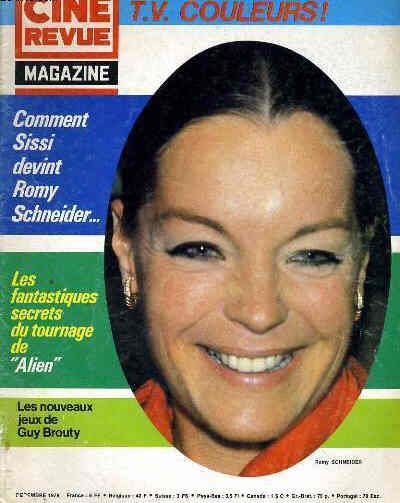 CINE REVUE MAGAZINE magazine side cover Issue 12 December 1979