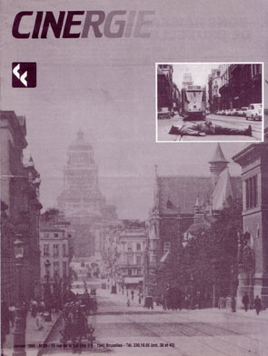 CINERGIE magazine side cover Issue 36 October 1986